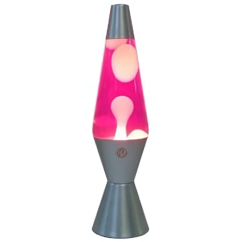 Salt Lamps for Office Stress ReductionLava Lamp Diamond Motion Large 37cm - Pink White