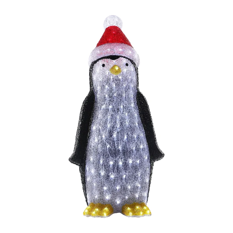 Salt Lamps for Music Rooms to Enhance the VibeAcrylic Penguin with Christmas Hat