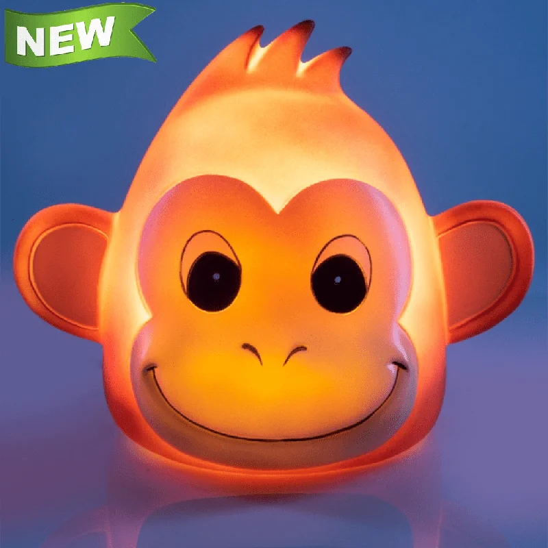 Salt Lamps for Yoga and Meditation SpacesSmoosho's Pals Monkey Table Lamp Night Light