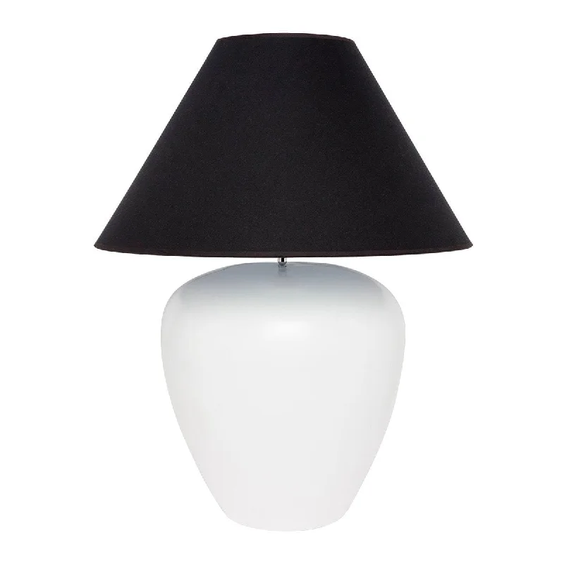 Salt Lamps for Reading Nooks to Create a Relaxing SpacePicasso Table Lamp - White w Black Shade