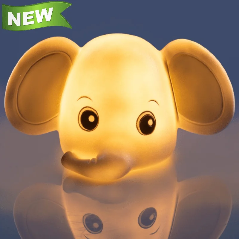 Salt Lamps for Baby Nurseries to Create a Calm EnvironmentSmoosho's Pals Elephant Table Lamp Night Light