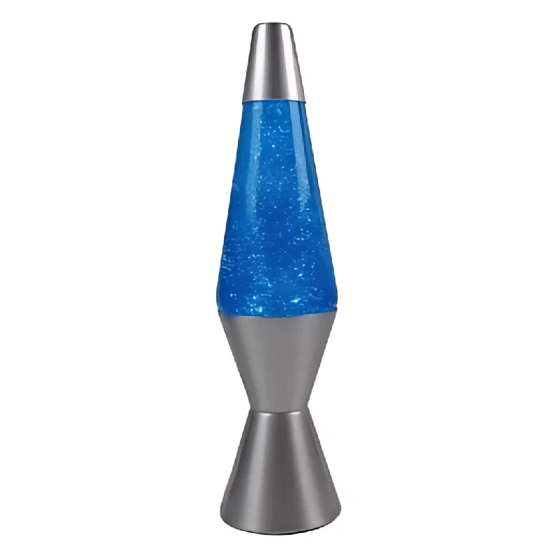 Salt Lamps for Feng Shui EnhancementLava Lamp Diamond Motion Large 37cm - Blue Glitter