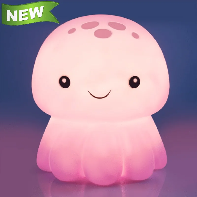 Salt Lamps for Allergy Relief and Air PurificationSmoosho's Pals Jellyfish Table Lamp Night Light