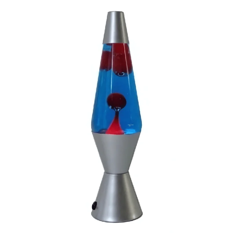 Salt Lamps for Game Rooms to Add a Unique ElementLava Lamp Diamond Motion Large 37cm - Blue Red