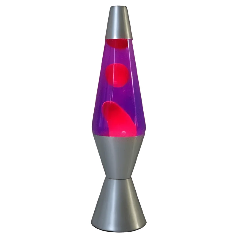 Salt Lamps with Adjustable Dimmer SwitchLava Lamp Diamond Motion Large 37cm - Purple Red