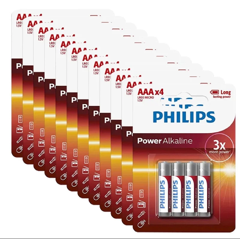 Salt Lamps for Music Rooms to Enhance the Vibe48 Pack GENUINE Philips Long Life Alkaline AAA Battery