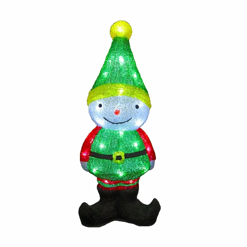 Salt Lamps for Game Rooms to Add a Unique ElementAcrylic Christmas Elf - H48cm