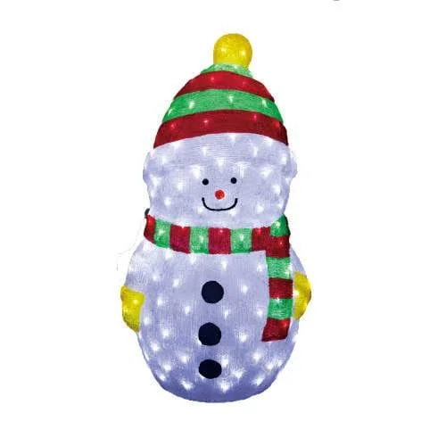 Salt Lamps for Spa - Inspired Bathroom DecorAcrylic LED Snowman - 2 Size - Xmas Outdoor Decoration