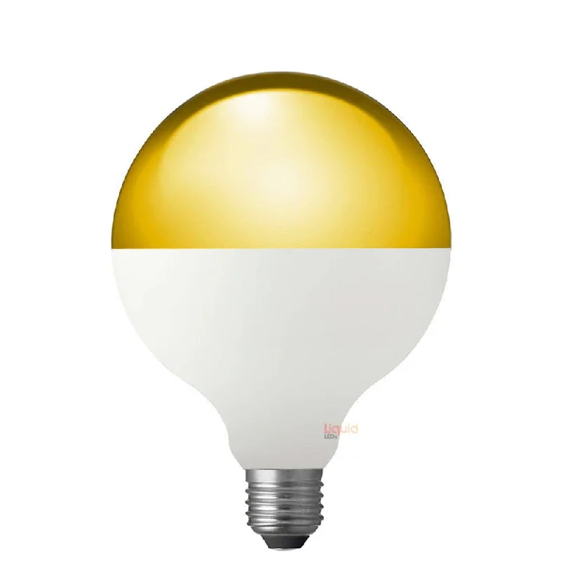 Salt Lamps for Art Studios to Set a Creative Mood8W G125 Gold Crown Dimmable LED Bulb (E27)