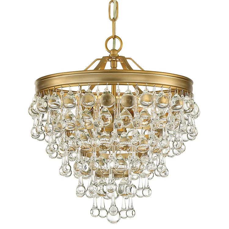 French Country Chandeliers with a Romantic AuraCalypso Three-Light Mini Chandelier