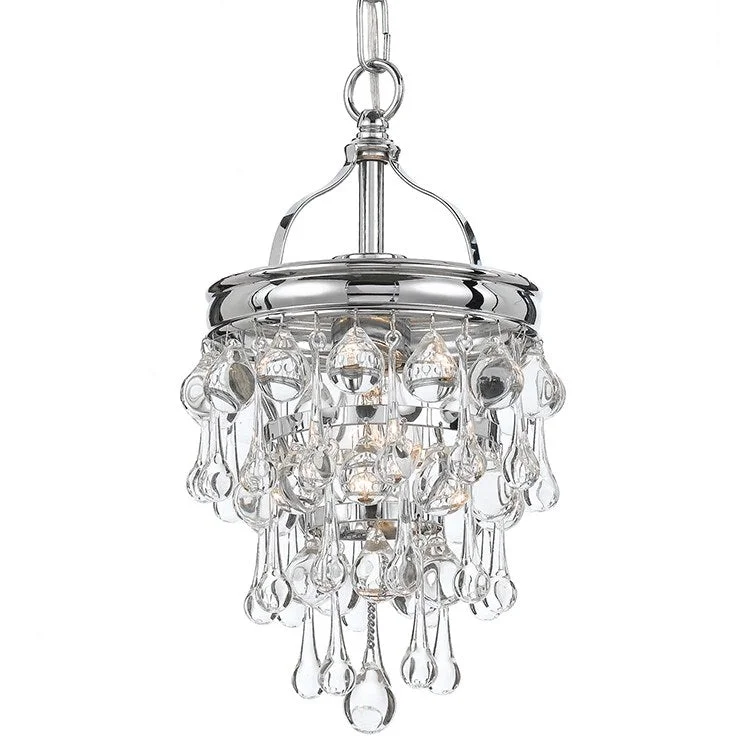 Chandeliers with Venetian Glass for a Luxurious LookCalypso Single-Light Mini Chandelier