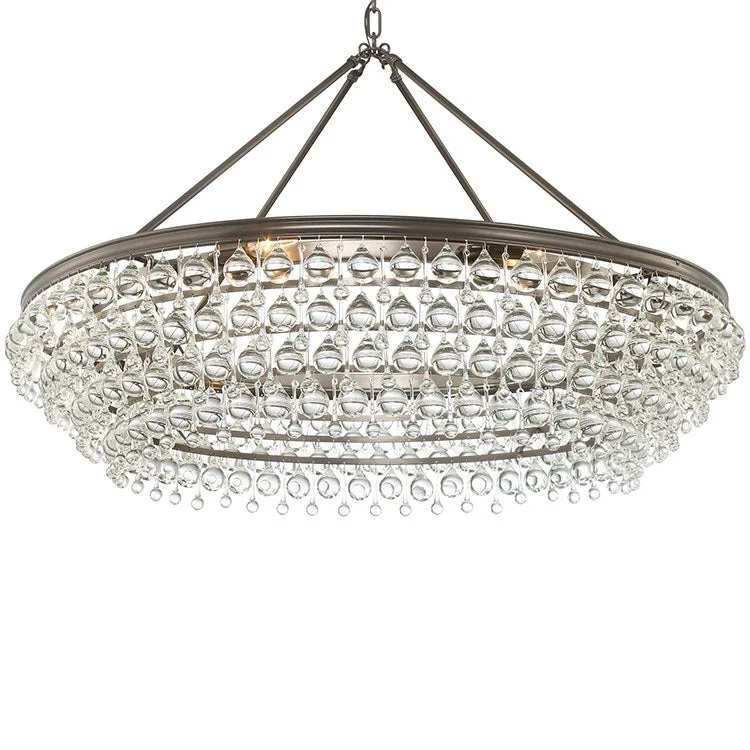 Chandeliers for Living Rooms to Create a Focal PointCalypso Eight-Light Chandelier