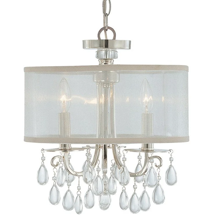 Traditional Brass Chandeliers for Classic InteriorsHampton Three-Light Mini Chandelier