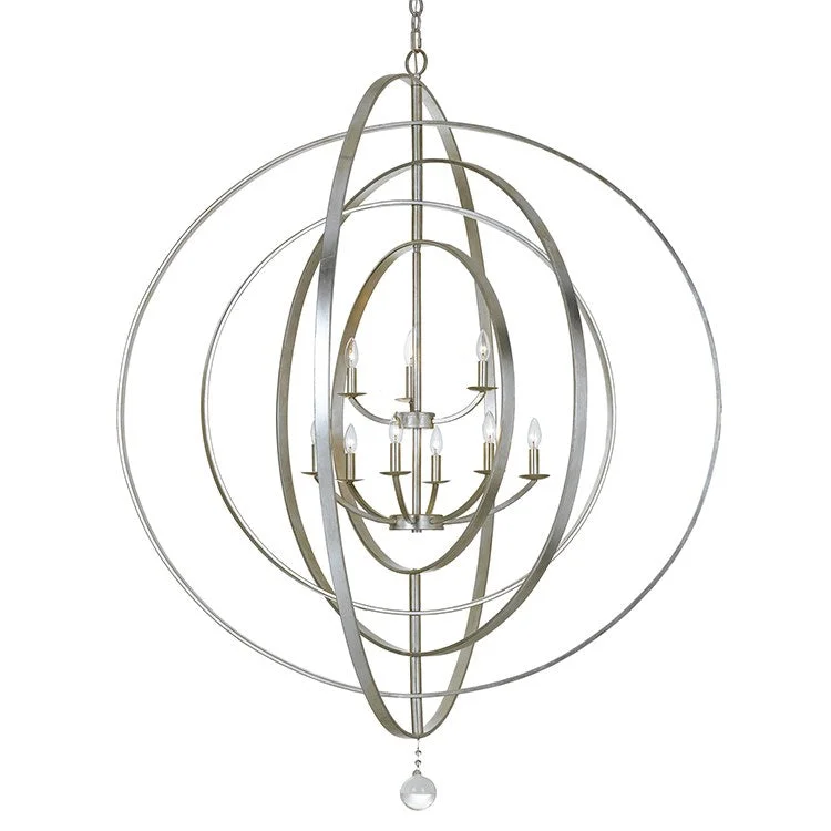 Chandeliers with Dimmable Lights for Ambiance ControlLuna Nine-Light Chandelier