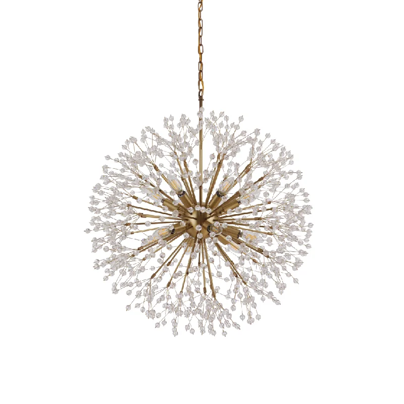 Chandeliers with Multiple Lights for Maximum IlluminationDandelion 12 Light Chandelier