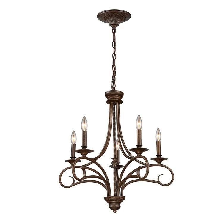 Chandeliers with Venetian Glass for a Luxurious LookGloucester Five-Light Chandelier