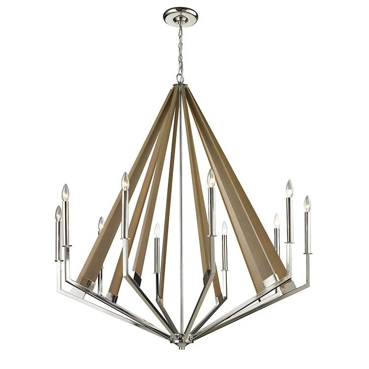 Chandeliers for Living Rooms to Create a Focal PointMadera Ten-Light Chandelier