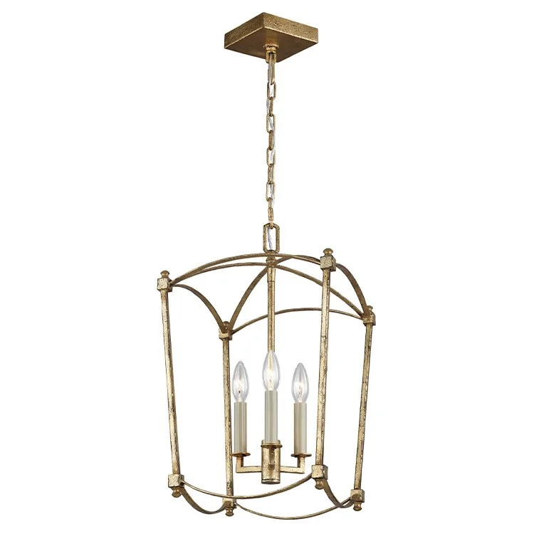 Chandeliers with Adjustable Arms for Directional LightingThayer Three-Light Chandelier