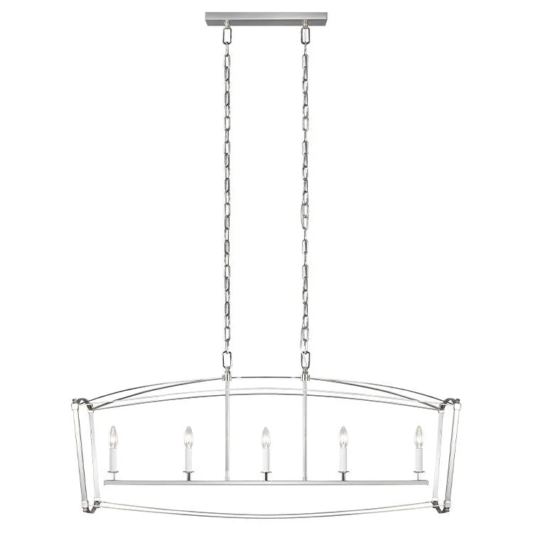 LED Chandeliers for Energy - Efficient LightingThayer Five-Light Linear Chandelier