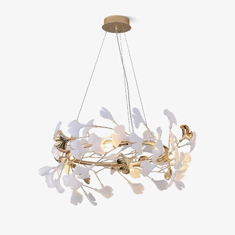 Rustic Wood Chandeliers for Country - Style HousesGingko Chandelier T