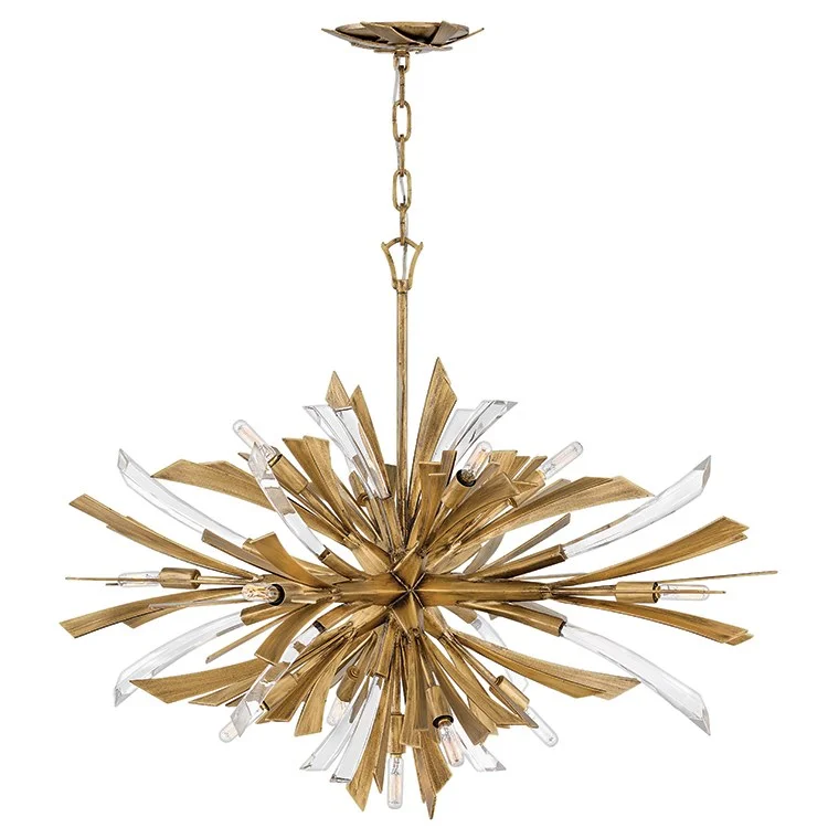 Incandescent Chandeliers for a Warm and Traditional GlowVida Thirteen-Light Chandelier by Frederick Raymond