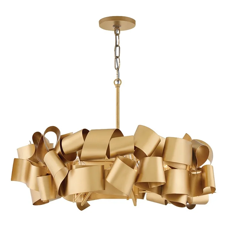 Art Deco Chandeliers for a Retro - Glam LookDelfina Five-Light Chandelier