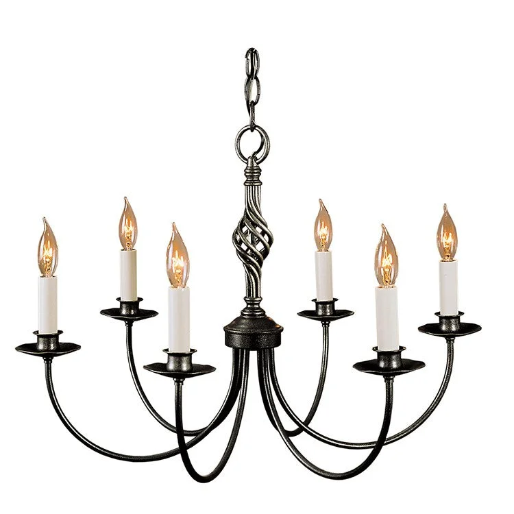 Mini Chandeliers for Adding Charm to Small SpacesTwist Basket Six-Light Chandelier