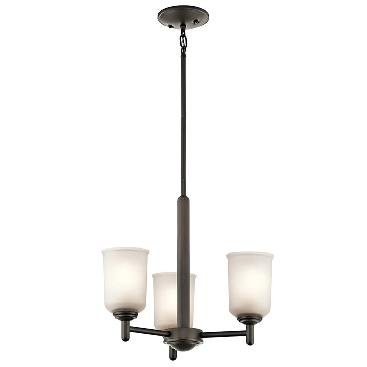 Chandeliers with Venetian Glass for a Luxurious LookShailene Three-Light Mini Chandelier