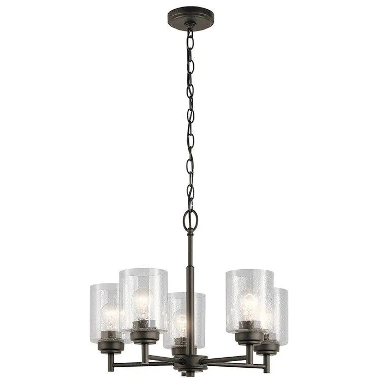 Mini Chandeliers for Adding Charm to Small SpacesWinslow Five-Light Chandelier