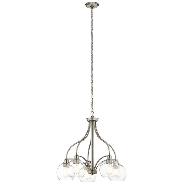 Art Deco Chandeliers for a Retro - Glam LookHarmony Five-Light Chandelier