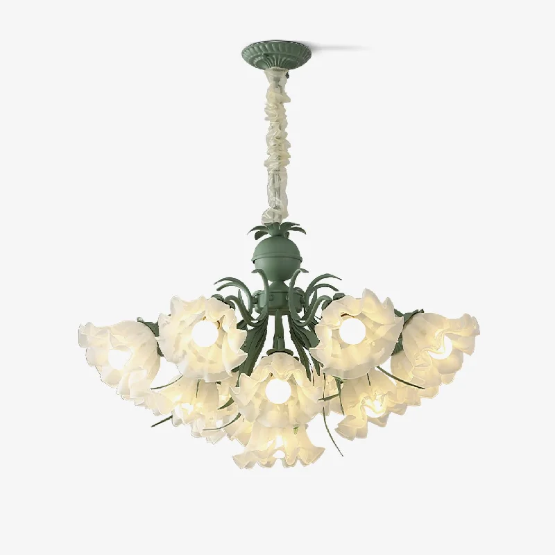 Chandeliers for Dining Rooms to Set the Mood for MealsLily of the Valley Flower Chandelier