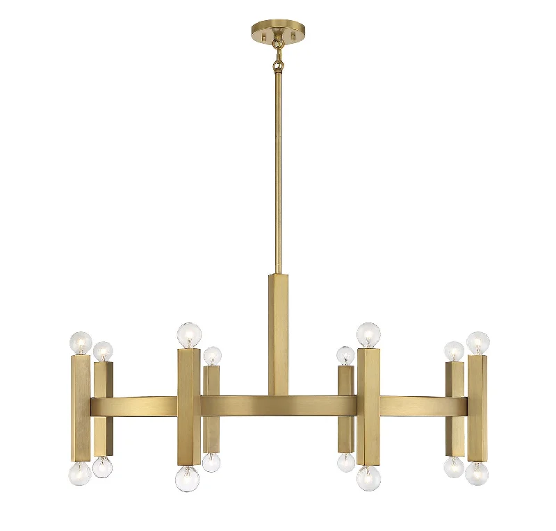 Chandeliers with Dimmable Lights for Ambiance Control16 Light Chandelier