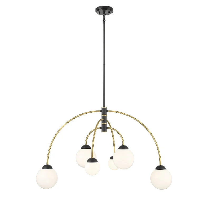 Chandeliers with Pendant Lights for a Stylish LookSix Light Chandelier