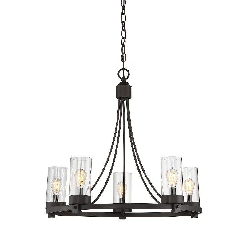 Chandeliers with Pendant Lights for a Stylish LookFive Light Chandelier