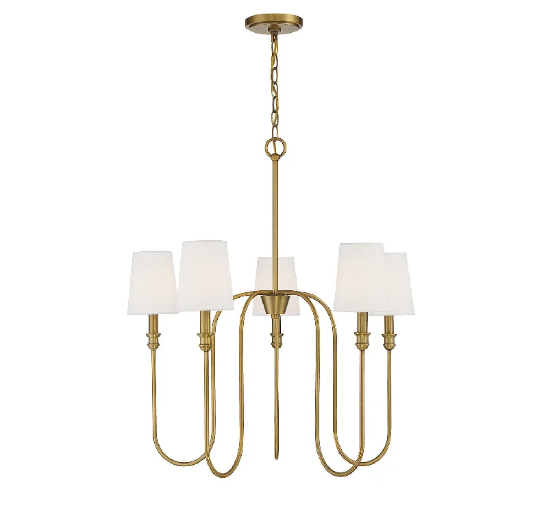 Chandeliers for Dining Rooms to Set the Mood for MealsFive Light Chandelier