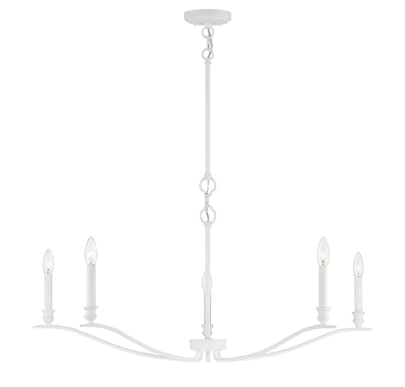 French Country Chandeliers with a Romantic AuraFive Light Chandelier