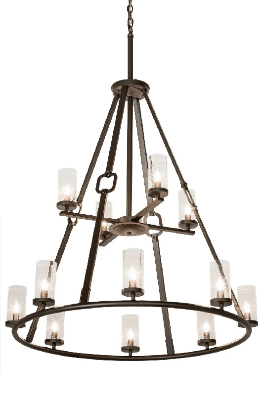 Chandeliers with Murano Glass for a High - End Artistic Touch12 Light Pendant