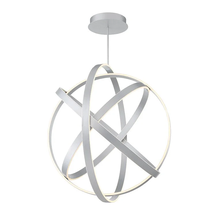 Chandeliers for Living Rooms to Create a Focal PointKinetic Single-Light 38" LED Articulating Chandelier 3500K