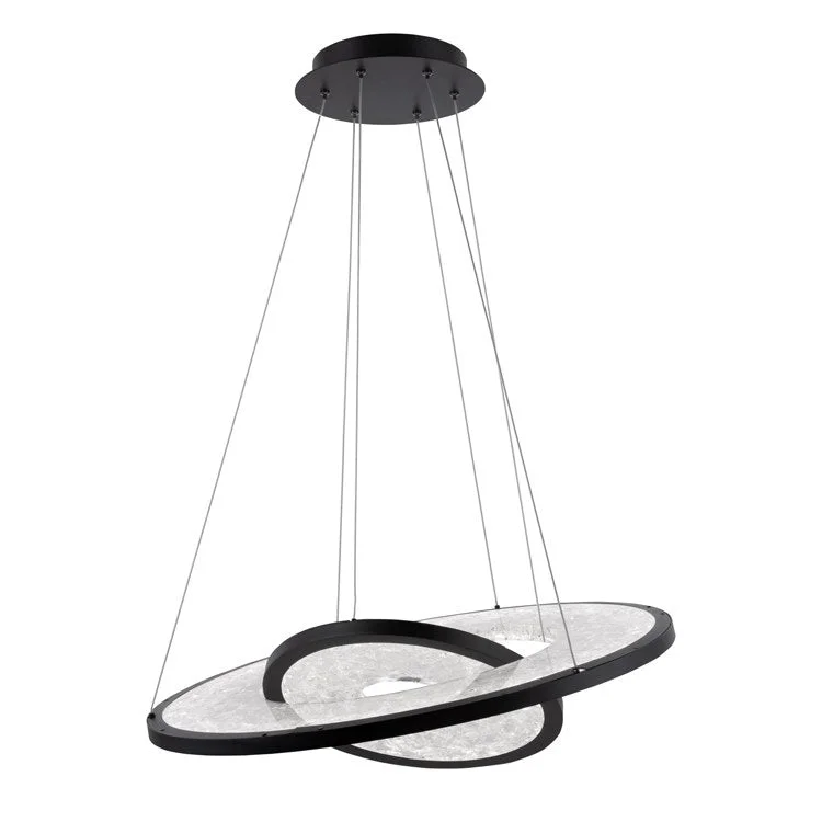 Minimalist Chandeliers for Sleek and Simple InteriorsJupiter Two-Light 27" LED Chandelier 3000K