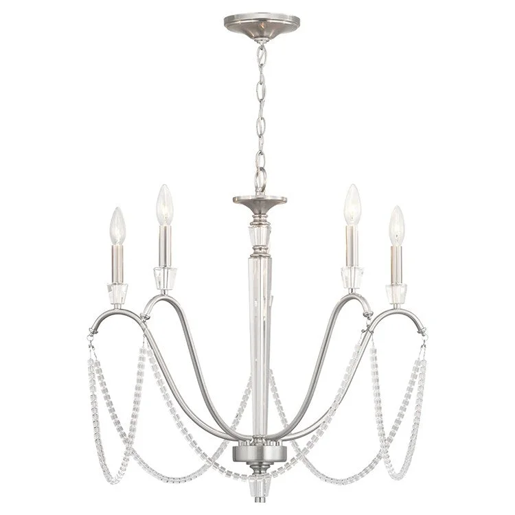 Mini Chandeliers for Adding Charm to Small SpacesStratham Five-Light Chandelier