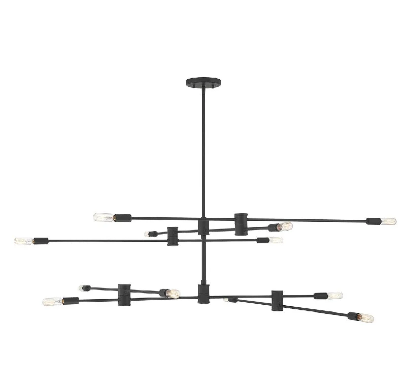 Chandeliers with Pendant Lights for a Stylish LookLyrique 12 Light Chandelier