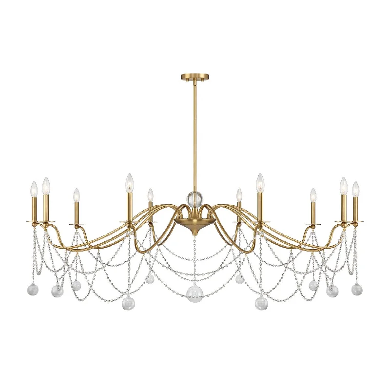 Small Chandeliers for Compact RoomsMariposa Ten Light Chandelier