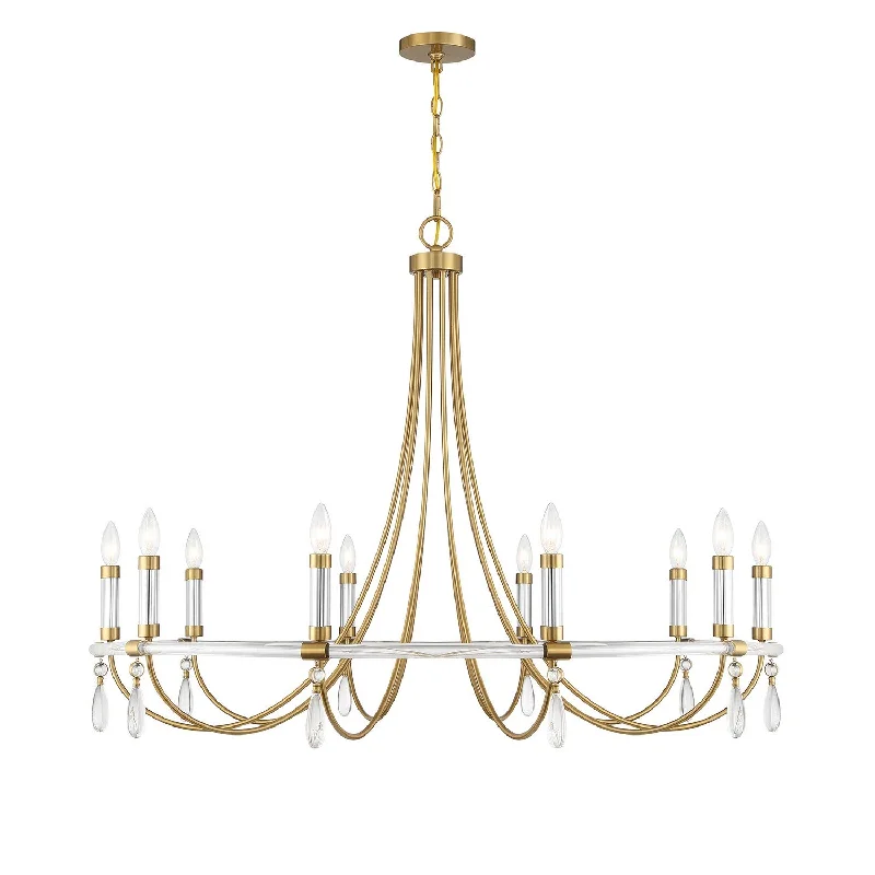 Chandeliers with Adjustable Arms for Directional LightingMayfair Ten Light Chandelier