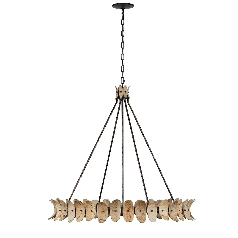 Chandeliers with Adjustable Height for Custom InstallationMonarch Eight Light Chandelier