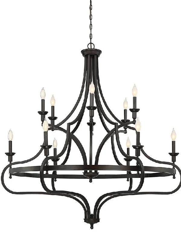 Chandeliers with Adjustable Arms for Directional LightingShields Chandelier