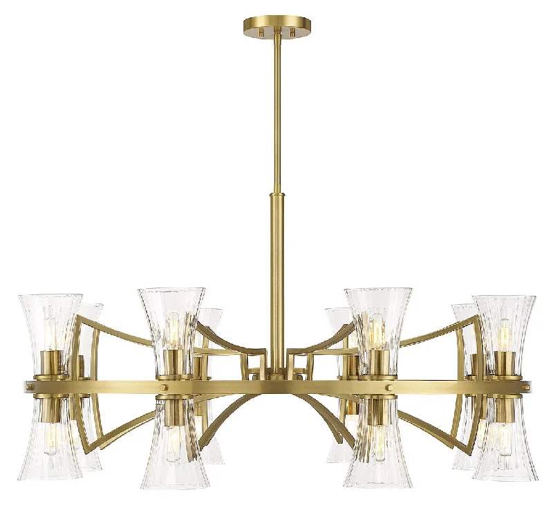 Chandeliers with Adjustable Height for Custom InstallationBennington Chandelier