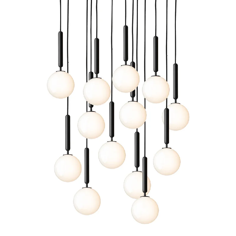 Chandeliers with Adjustable Height for Custom InstallationMiira 13 Chandelier