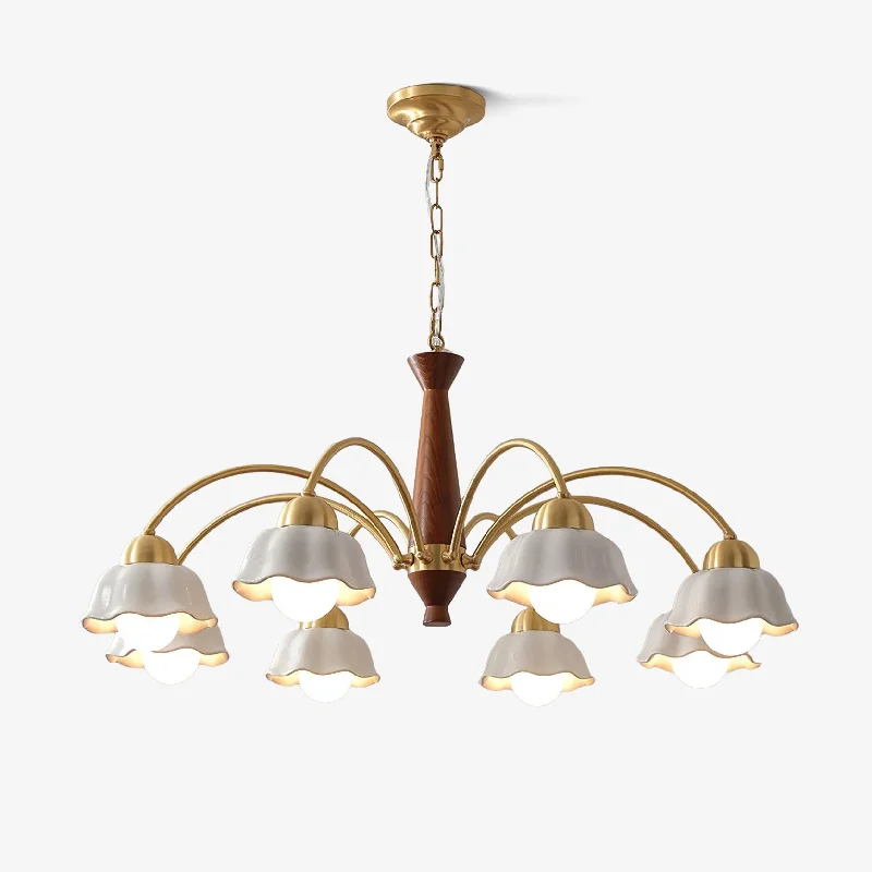 Chandeliers with Pendant Lights for a Stylish LookSwedish Modern Brass Chandelier