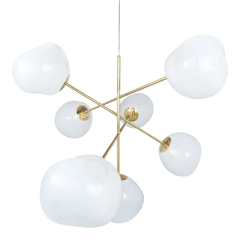 Mid - Century Modern Chandeliers for Vintage AppealMelt Large LED Chandelier