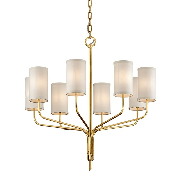 Victorian - Inspired Chandeliers with Ornate DetailsJuniper Eight-Light Chandelier